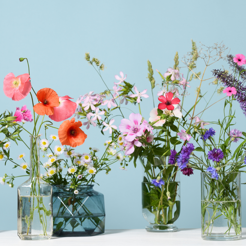 Decorating with Natural Florals and Everyday Bud Vases